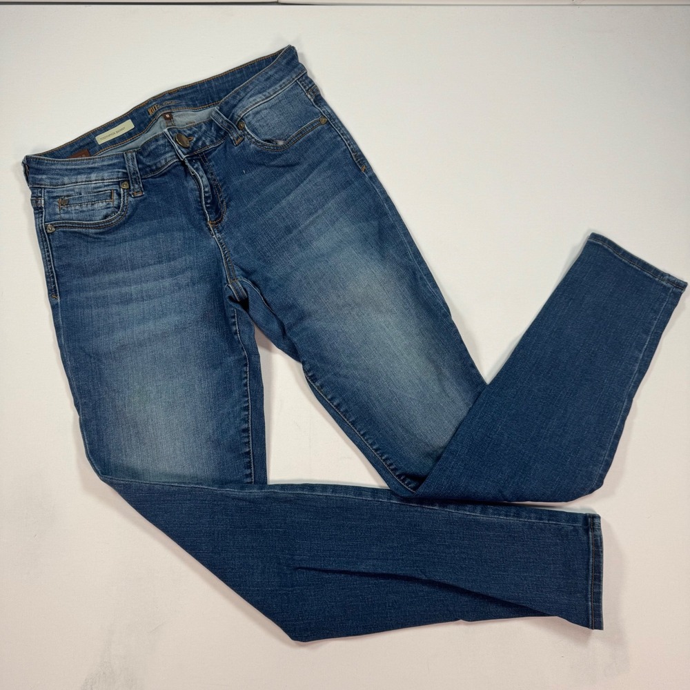 KUT from the Kloth Toothpick Skinny Jeans Medium Wash Denim Size 8